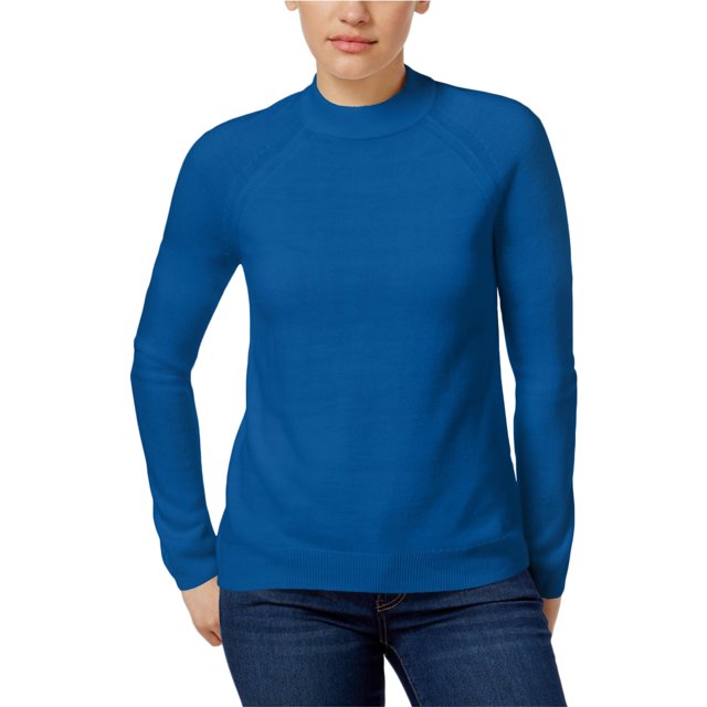 Suéter de punto Karen Scott para mujer azul PL