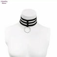 thumbnail image 6 of K-KED Women's Fashion Delicate Jewelry Black Velvet Velvet Layered Choker Collar Necklace, 6 of 8