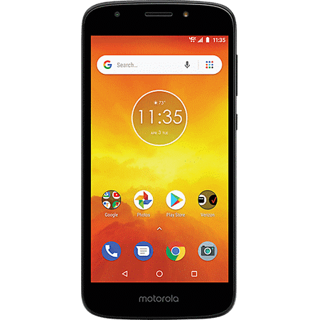 Verizon Wireless Motorola e5 Go 16GB Prepaid Smartphone, Black