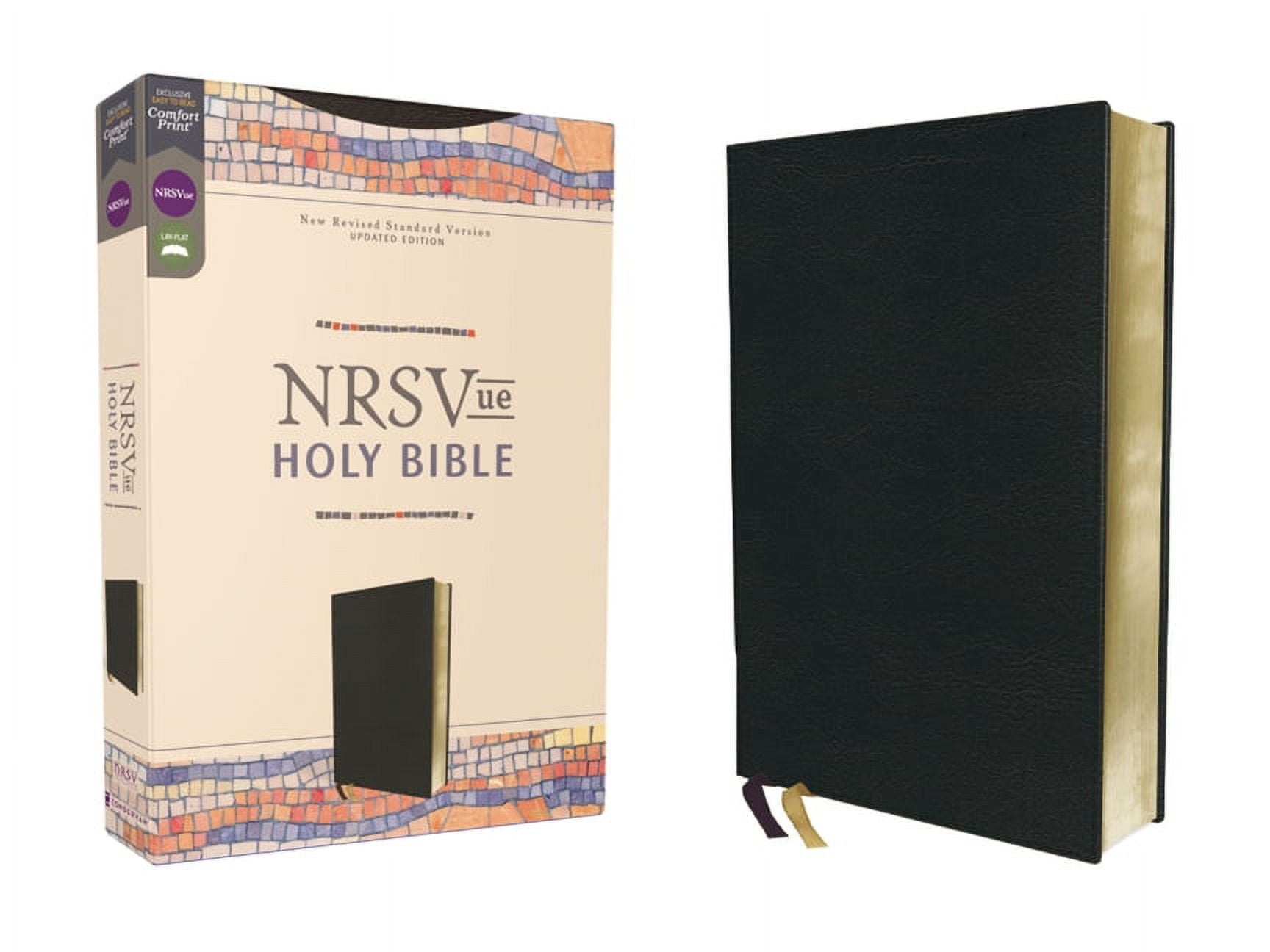 Nrsvue, Holy Bible with Apocrypha, Leathersoft, Brown, Comfort