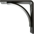 thumbnail image 4 of Ekena Millwork 3"W x 6"D x 6"H Morris Steel Bracket, Powder Coated Black, 4 of 11