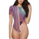 thumbnail image 1 of Balery Dreamy Moonlit Window Body de cuello redondo de manga corta para mujer Tops de manga corta Tops básicos-Medium, 1 of 7
