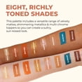 thumbnail image 4 of Paleta de sombras de ojos Beauty For Real Golden Hour, 8 tonos, 4 of 7