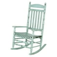 thumbnail image 6 of Hinkle Riverside Round Post Slat Back Wood Patio Rocking Chair, 6 of 10