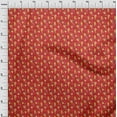 thumbnail image 3 of oneOone Cotton Cambric Red Fabric Merry Christmas Craft Projects Decor Fabric Printed By The Yard 56 Inch Wide-Q2Y, 3 of 4