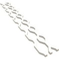 thumbnail image 6 of Ekena Millwork 47"H x 3/4"T Wabash PVC Adjustable Decorative Slat Wall Panel Kit, Unfinished (contains 23 Slats + 1 Straight Edge Starter Slat), 6 of 15