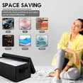 thumbnail image 4 of HLONK Lot de 4 Boîtes de Rangement pour DVD Organisateurs de Films - Porte-Disques avec Couvercles pour Ranger Solution Parfaite de Rangement pour Étui de DVD Porte-DVD, 4 of 9