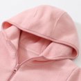 thumbnail image 5 of Lcxweerr 9-10Y  9-10Y  Boys Girls Zip Up Hoodie Coats Jacket Soft Fleece Sweatshirt Kids  Hoodies for Toddler Solid color Outerwear, 5 of 16