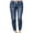 Dark Blue, variant on Sngxgn Skinny Jeans for Women High Waist Stretchy Classic High Rise Jeggings Denim Pants(Black,XL)
