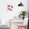 thumbnail image 2 of Stupell Industries Chromatic Cherries on Pink Wall Plaque Art design by Lil' Rue, 14 x 11, 2 of 7