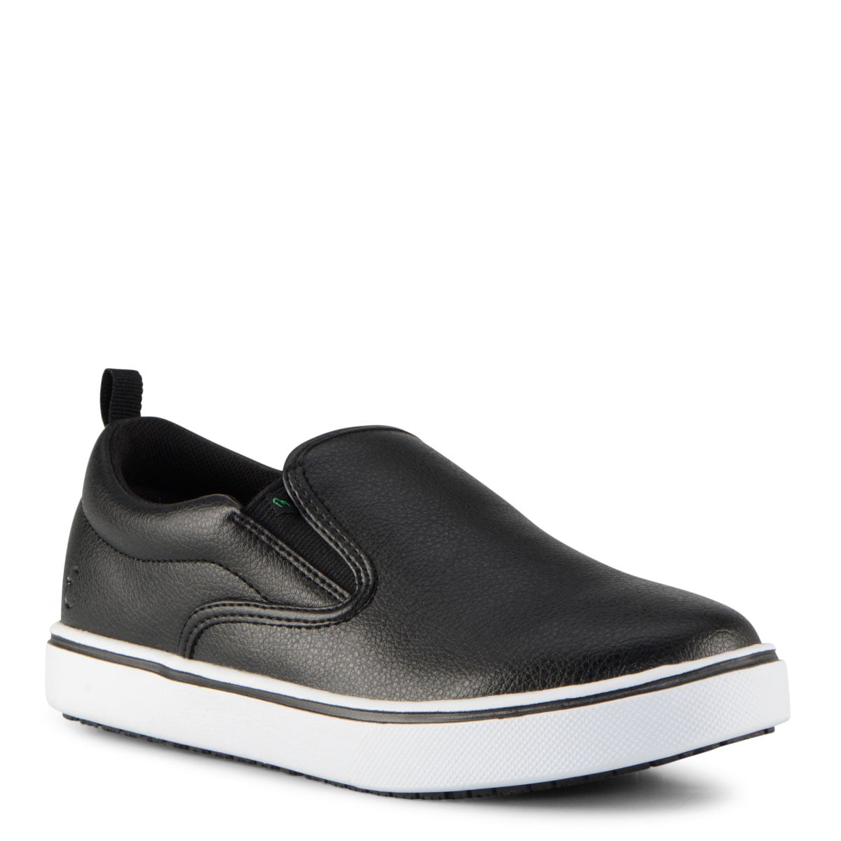 Black Slip-Resistant Work Shoes 