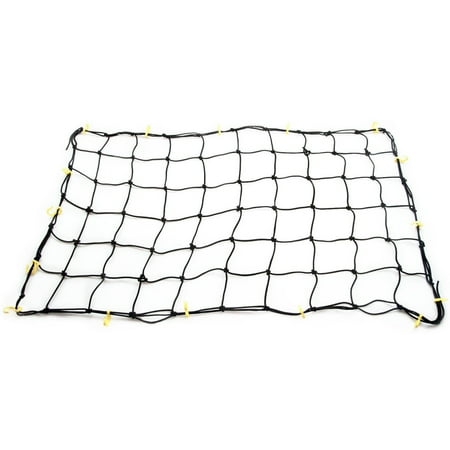 Net Cargo Cover Tooluxe 50970L Extra Large Bungee Cargo Net with 28 Hooks, 72” x 96” | Lightweight, Flexible and Compact ()