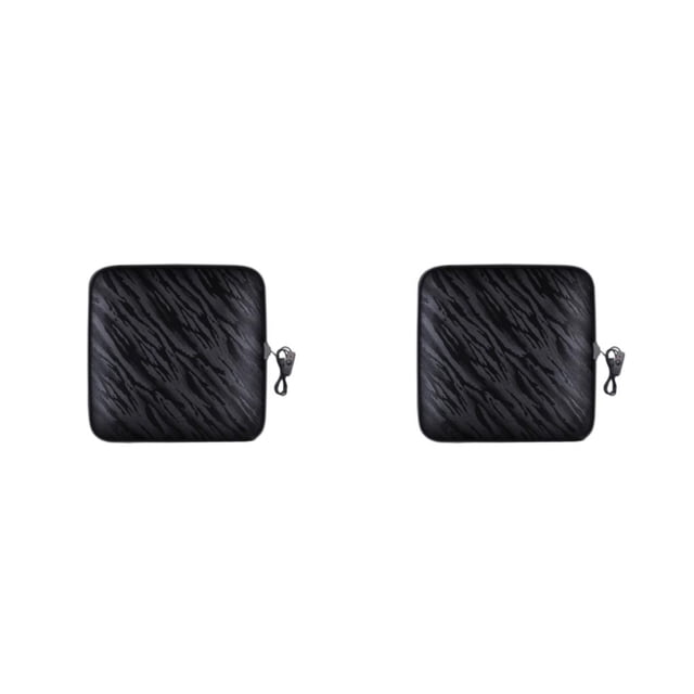 Riwesomey Cojín de asiento con calefacción plegable para sofá, almohadilla para silla con calefacción eléctrica, 3 ajustes de temperatura Type1 NO1
