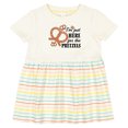thumbnail image 3 of Inktastic I'm Just Here for the Pretzels Oktoberfest Girls Baby Dress, 3 of 5