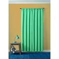 thumbnail image 6 of Your Zone Blackout Curtain Panel Pair, Set of 2, Chambray Turquoise, 38"W x 84"L, 6 of 8