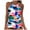 Multicolour, variant on Akiihool High Neck Tankini Top Bathing Suit Tops for Women Tummy Control Tank Tops Swimsuits (Light Green,L)