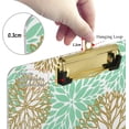 thumbnail image 3 of FMSHPON Abstract Beautiful Flowers Art Clipboard Hardboard Wood Nursing Clip Board and Pull for Standard A4 Letter 13x9 inches, 3 of 6