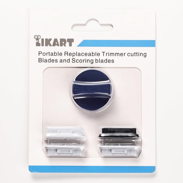 Kit de cuchillas de repuesto LIKART para cortador de papel, paquete de 4
