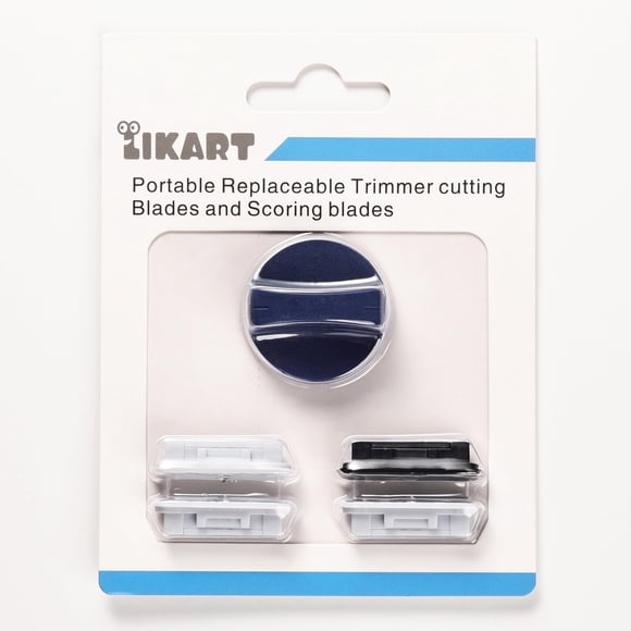Kit de cuchillas de repuesto LIKART para cortador de papel, paquete de 4
