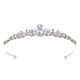 thumbnail image 1 of KAKOWELY Tiara de corona de diamantes de imitación, tocado de corona de novia, tocado de boda brillante, banda para el cabello, 1 of 5