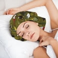 thumbnail image 6 of Kdxio Gnomes Playing in the Garden Pattern Satin Bonnet Silk Bonnet Hair Bonnet for Sleeping Hair Bonnets for Women Curly Natural Hair, 6 of 6