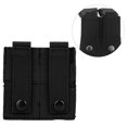 thumbnail image 3 of ATTOE Outdoor Multifunction Nylon Tactics Quick Release Dual Bullet Pouch Magazine Bag(Black)-0814, 3 of 5