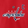 thumbnail image 4 of Men's Fanatics Alexander Ovechkin Red Washington Capitals NHL All-Time Leading Goal Scorer The Great 8 Name & Number, 4 of 5