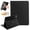 Black, variant on Handbag Case for iPad Air 13" M2 2024/iPad Pro 12.9 2022/2021/2020/2018 with Pencil Holder,Folio Stand PU Leather Crossbody Shoulder Hand Strap Card Pockets Magnetic Envelope Wallet Cover,Purple