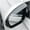 Transparent, variant on 2PCS Smoke Visor Guards for Car Side Mirrors - Waterproof Carbon Fiber Auto Rain Eyebrows for Cars, Trucks and SUVs - Universal Fit