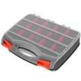 thumbnail image 1 of KAKOWELY Caja Organizadora De Plástico Con Asa Multiusos Y Divisores Removibles Para Hardware Y Piezas Pequeñas, 1 of 7