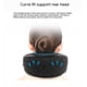 thumbnail image 4 of Almohada de viaje para el cuello, almohada con soporte para la barbilla, espuma viscoelástica pura ajustable, nuevo diseño ergonómico, suave, la mejor almohada envolvente para el cuello comp, 4 of 5