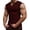 Brick Red, variant on Krdevn Men's V Neck Tank Top Sleeveless Undershirt for Summer Casual Wear,Tank Tops Men,L