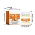 thumbnail image 3 of Face Mask Skincare Collagen face mask Skin care Mask Carrot Facial, Jelly Mask, Jelly Mask For Face, Hydrogel Mask, Vegan Peel-off Mask, Brightening And Nourishing,100g(buy 2 get 10% off), 3 of 5