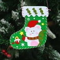 thumbnail image 4 of Christmas Decorations Set – Santa Stockings with Embroidery, Tree Ornaments & Large Gift Bags for Holiday Parties, 4 of 5