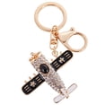 thumbnail image 4 of Hearth & Gear Oil Drop Airplane Alloy Car Keychain For Women's Handbag Pendant, 4 of 6