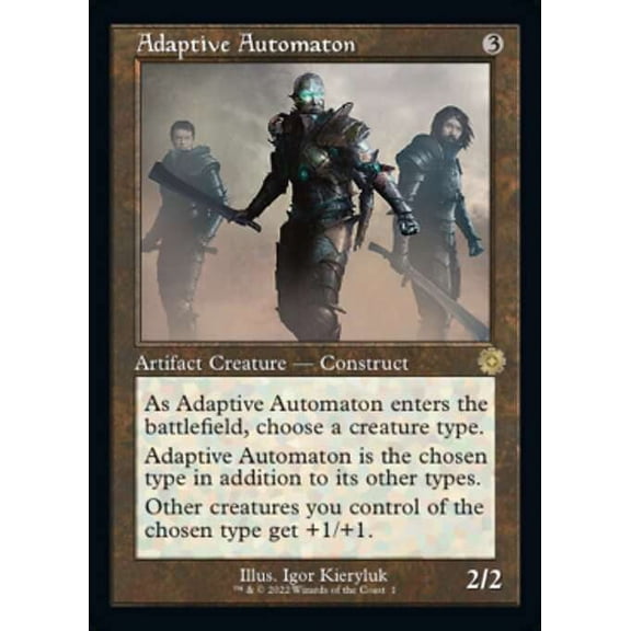 MtG The Brothers' War Retro Artifacts Rare Adaptive Automaton (Retro Frame FOIL) #1
