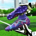 thumbnail image 4 of Zapatos de fútbol al aire libre para hombres, zapatillas de fútbol, botas de fútbol para adolescentes, tacos antideslizantes, ultraligeros, Unisex, Turf, partido deportivo, 4 of 5