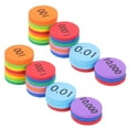 thumbnail image 3 of MIANGASTORE 600pcs Place Value Disks Bright Color Value Disks Math Counting Disks Early Math Skills Learning Props, 3 of 9