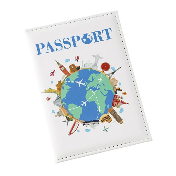Passports Holder Travel Wallet Case Travel Accessories Color Print Global Passports Covers for Credit Cards