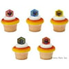 Power Rangers Morphinominal Cupcake Rings - 24 Pc