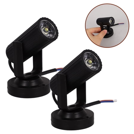 SEWOART Portable Stage Lights LED Stage Light Compact 2PCS