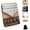 Brown, variant on 21 Keys Kalimba Thumb Piano with Mahogany Wood, Tune Hammer & Finger Covers for Music Learning