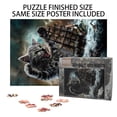 thumbnail image 2 of 500 pieces.Sea Monster Titan Cat. Adult wooden puzzles, adolescent intellectual challenges, stress relieving puzzles, relaxing family activities, decorations, and holiday gifts.Jigsaw Size:20.5x15 in, 2 of 7