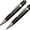 Black, variant on STONEGO Mini Twist-Up Metal Ballpoint Pen - Compact Medium Oil Pen with Smooth Writing - Great for Business, Corporate Advertising and Promotional Gifts - Stylish, Portable Design