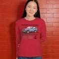 thumbnail image 4 of Ford Bronco Country Girls Don't Need Roads Women's Long Sleeve T-shirt Vintage Truck Fan 4x4 Off Road Adventure Classic Car, 4 of 7