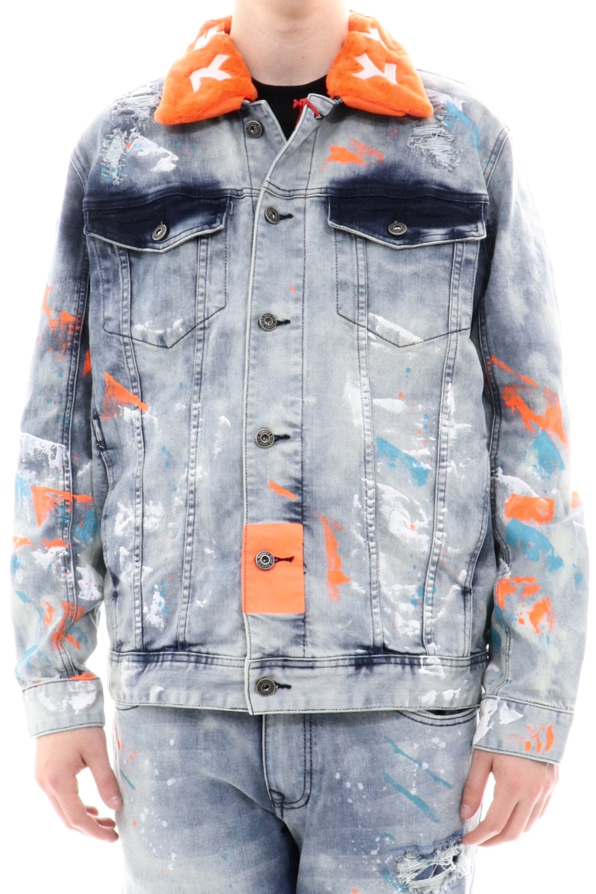 smoke rise denim jacket