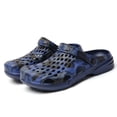 thumbnail image 2 of YUKTOPA Men’s Camo Garden Clogs, Lightweight EVA Slip On Clog Sandals, Water Friendly Outdoor Yard Shoes, Beach Pool Shower Mules with Adjustable Strap, 2 of 6