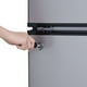 thumbnail image 4 of Frigobar Compacto 2 Puertas MIDEA 3.4 Pies Cúbicos Puerta Revesible Llave de Seguridad Lake Silver, 4 of 7