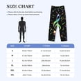 thumbnail image 4 of Balery Music Notes Pantalones de pijama para hombre, pijama ultraligero, pantalón de descanso-3X-Large, 4 of 6