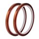 thumbnail image 1 of 2pcs 5mm Ancho 30yd Largo de Cinta Adhesiva de pelÃ­cula de poliimida de aislamiento termoestable Unique Bargains Tubo termoretrÃ¡ctil, 1 of 2